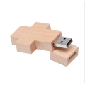 USB flash drive  creative wood cross wood 16GB 32GB 64GB usb drive environmental protection gift usb custom logo